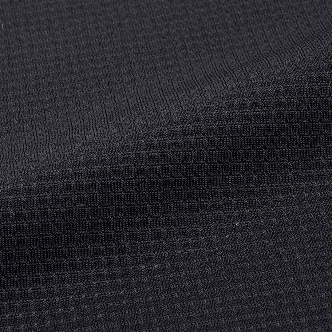 【汗処理／通気】ドライエアロフローTシャツ ブラック XS