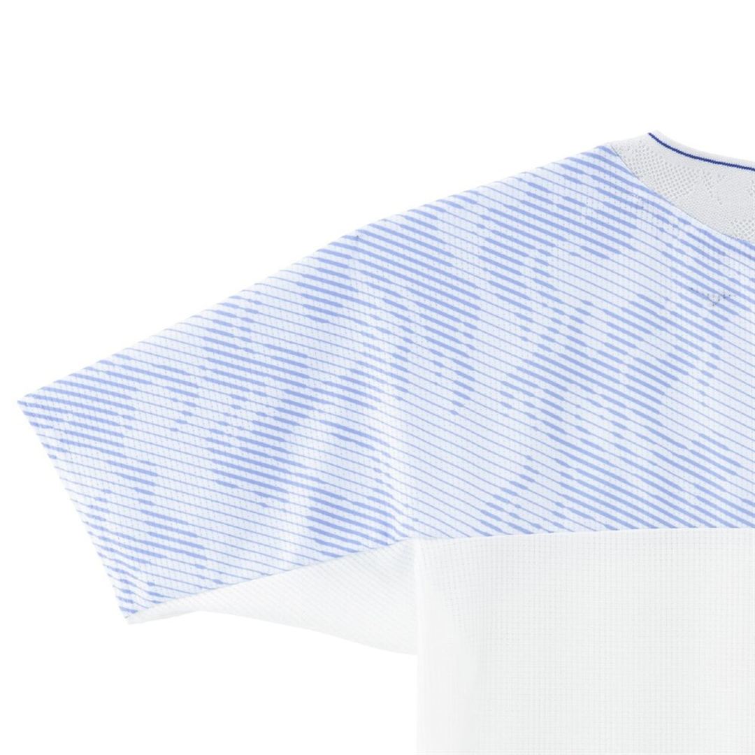 【汗処理／通気】オーセンティック ドライエアロフローTシャツ Rホワイト S