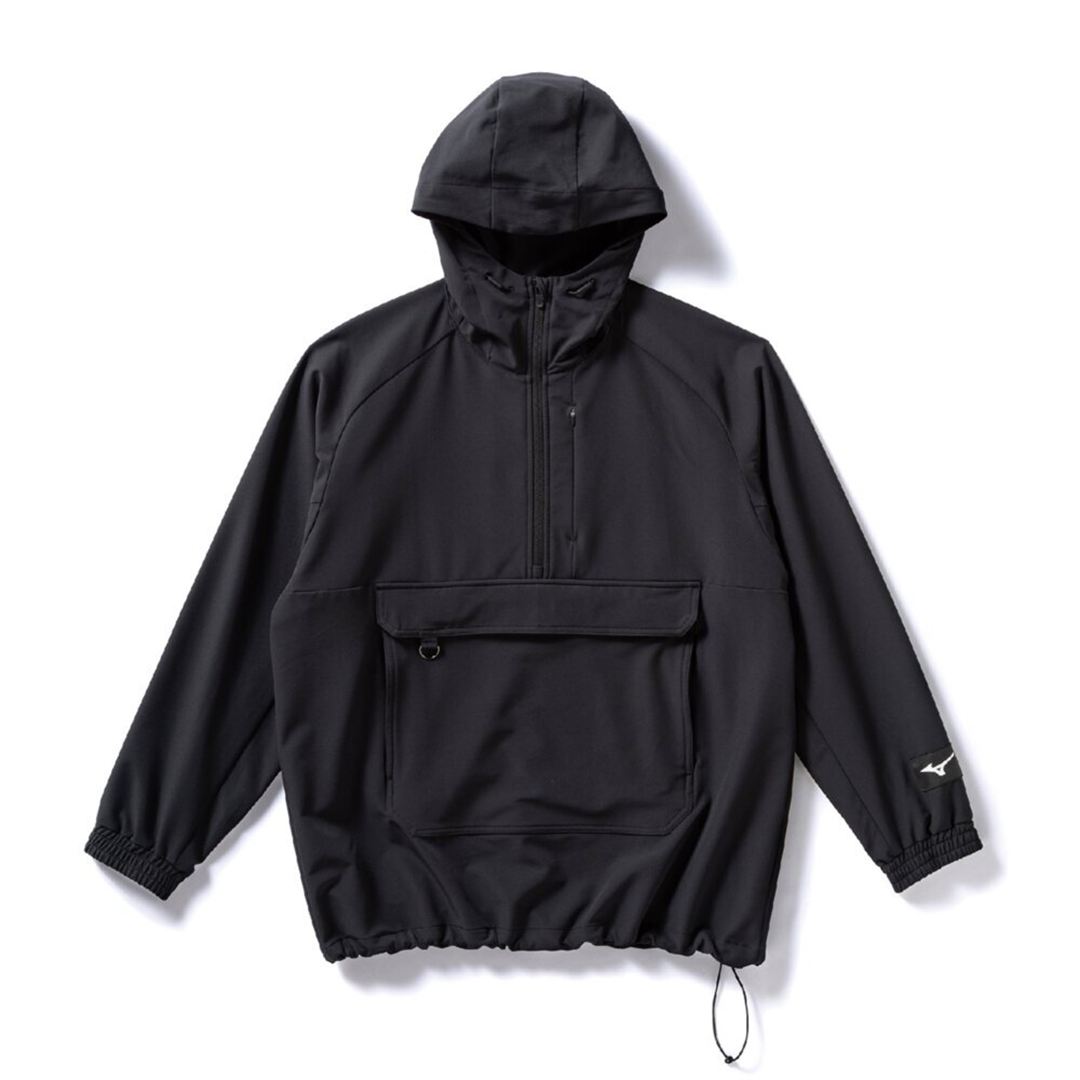 アノラックストレッチジャケット ブラック XL