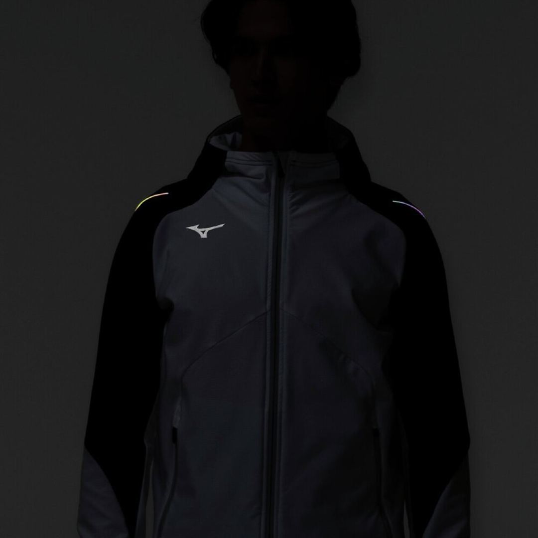 【ストレッチ／防風】テックシールドジャケット ホワイト 3XL