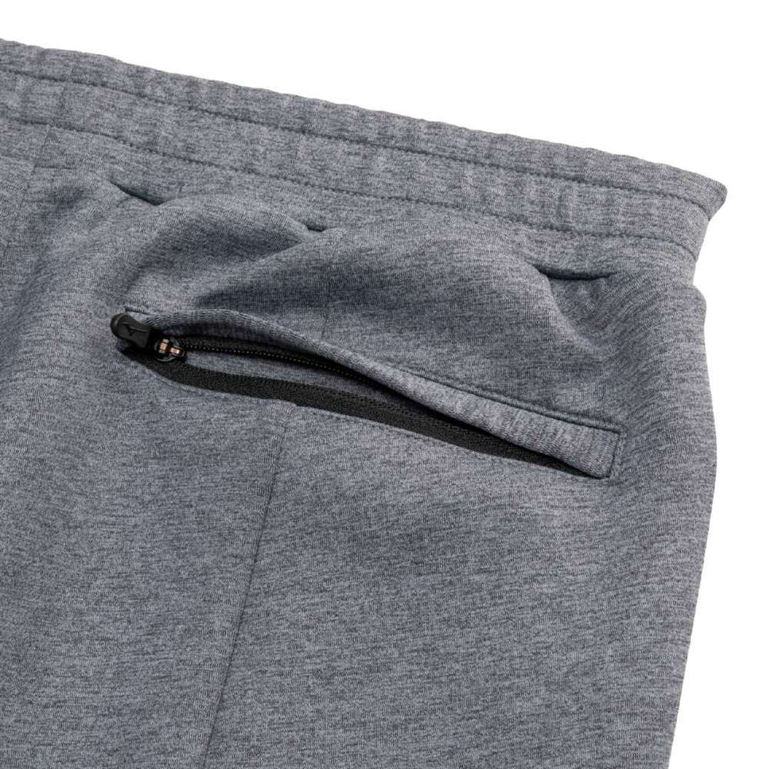 ストレッチスウェットスリムパンツ グレー杢 XS