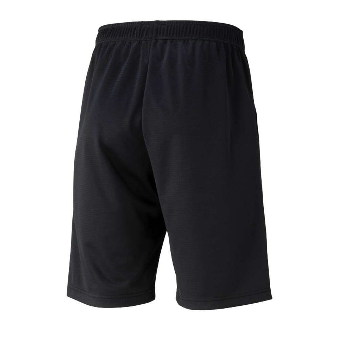 ナビドライニットハーフパンツ ブラック×シルバー XL