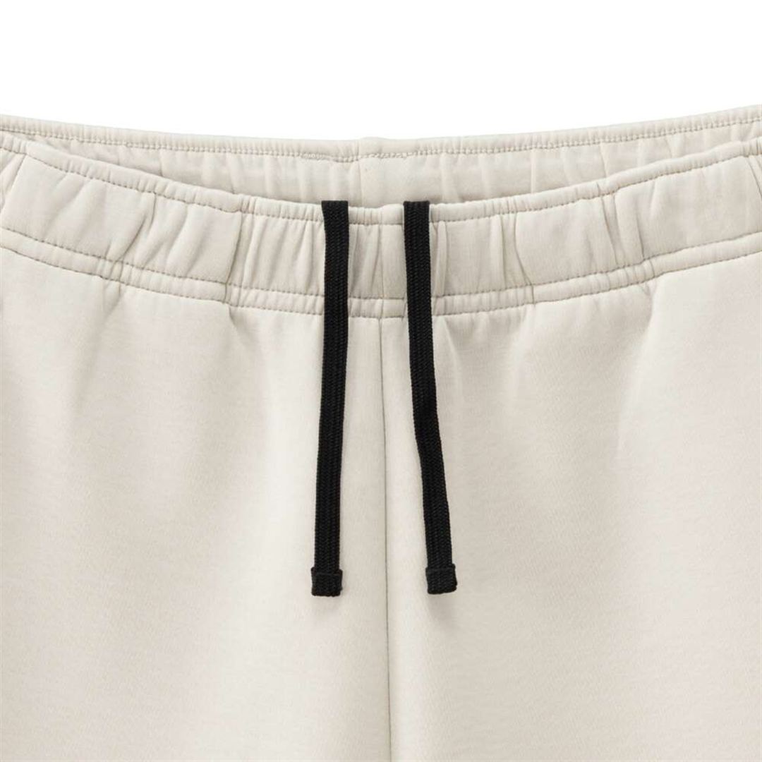 ストレッチスウェットアンクル丈パンツ アイボリー杢 XL