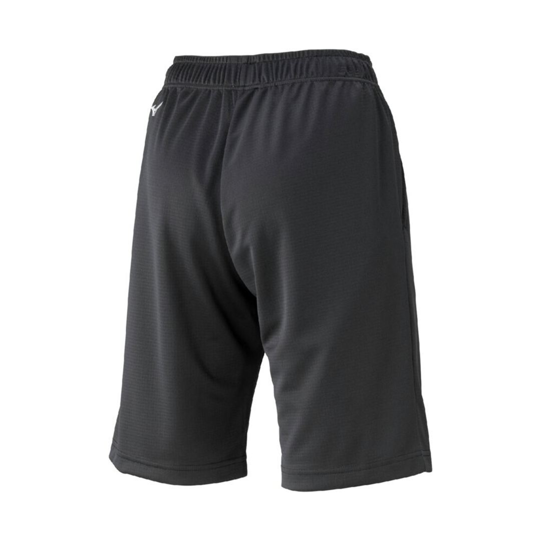 ナビドライニットハーフパンツ チャコールグレー×シルバー XL