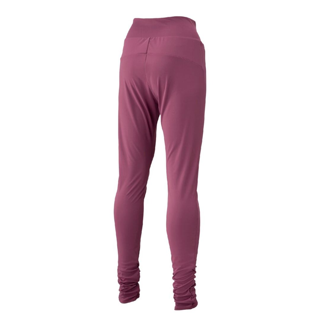 ストレッチスムースレギンスパンツ カシスピンク XL