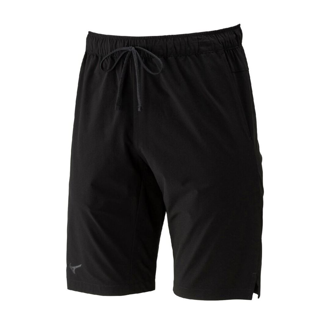 ストレッチウーブンハーフパンツ ブラック XL