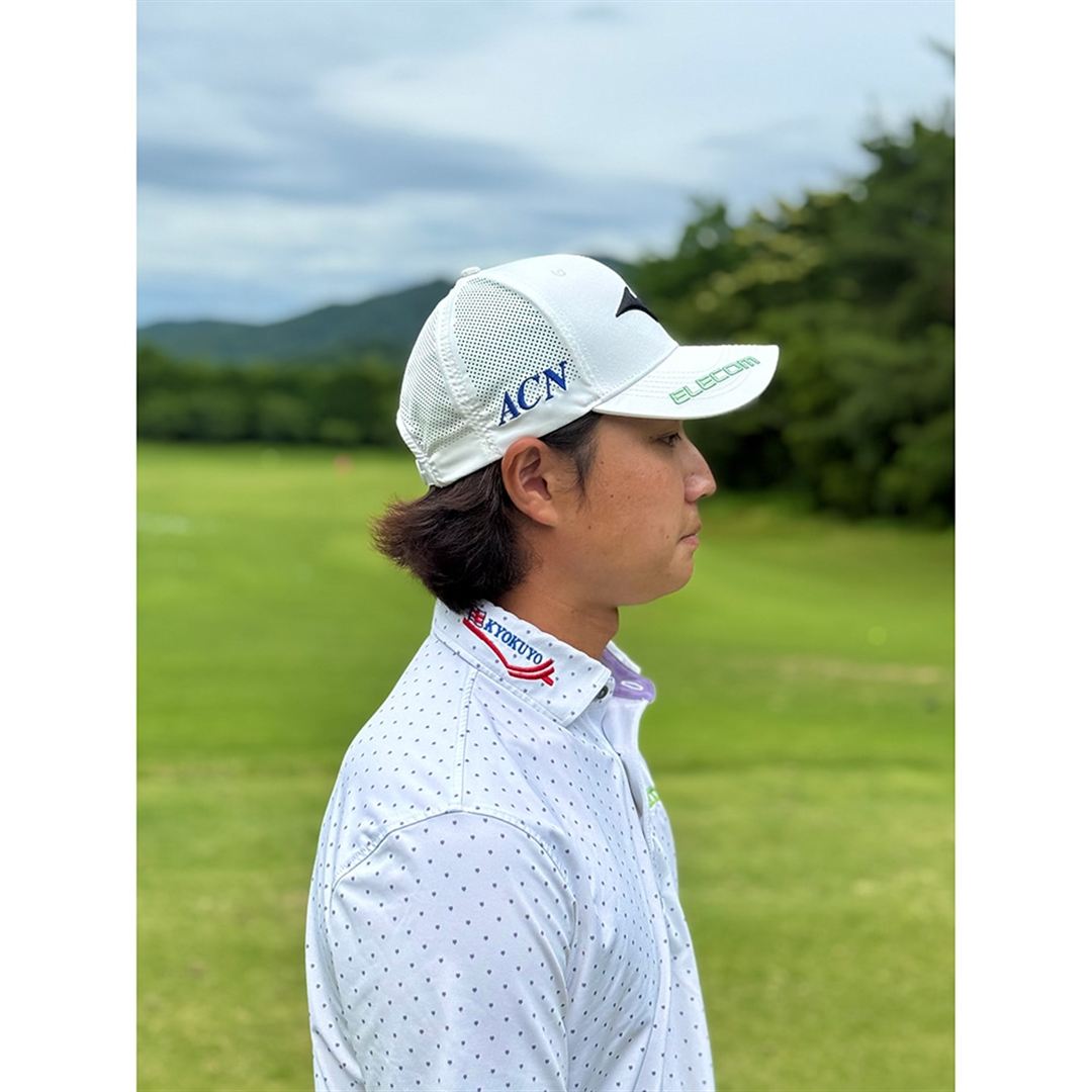 【数量限定／ミズノ直営限定】ミズノ ツアー リミテッドエディション キャップ(平田憲聖プロモデル) ホワイト×ブラック 56-60