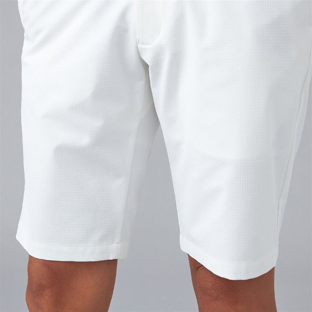 驚2ストレッチハーフパンツ ホワイト XL