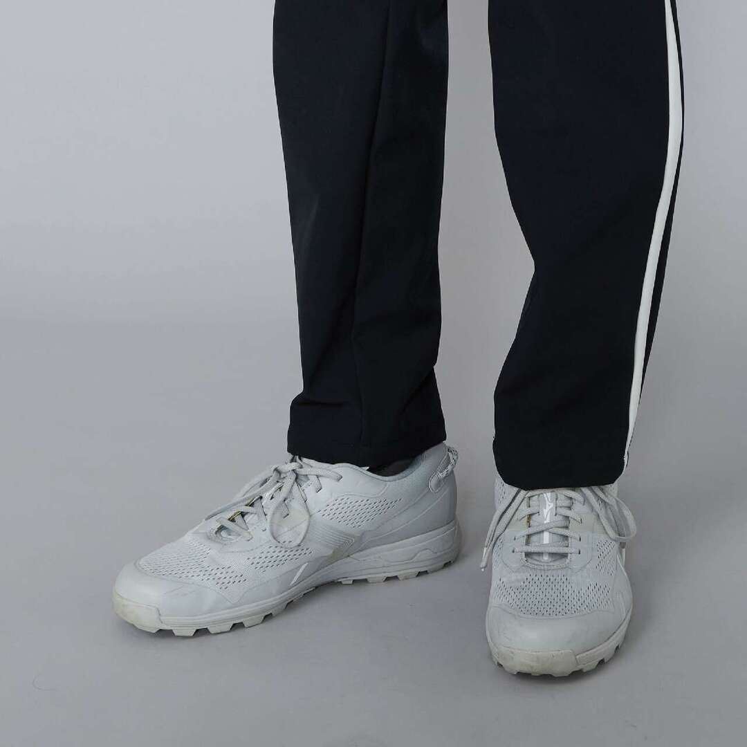 【ストレッチ／防風】ストレッチヒーローテックシールドパンツ ブラック×オフホワイト XL