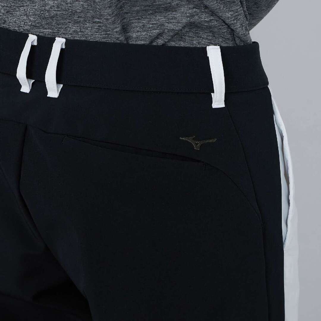 【ストレッチ／防風／吸湿発熱】ブレスサーモ中綿ストレッチヒーローテックシールドパンツ シルバーグレー×ブラック XL
