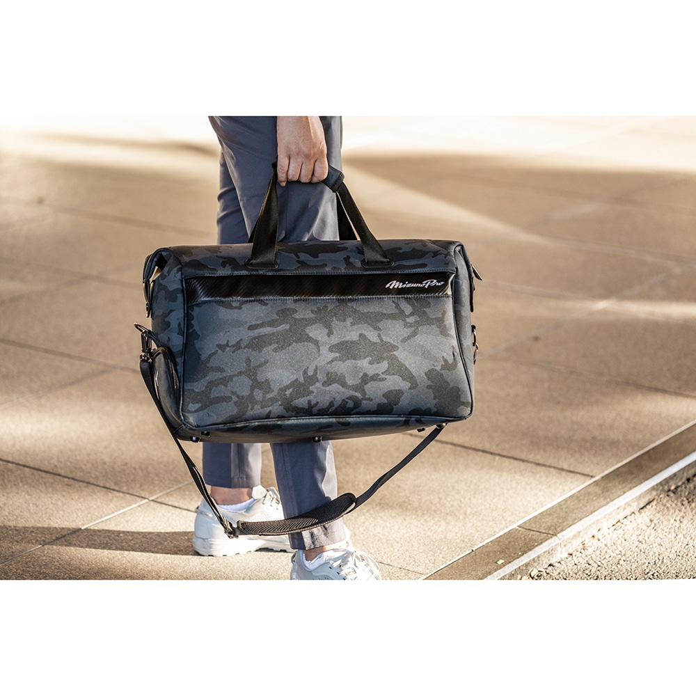 【ミズノプロ】2wayボストンバッグ(40L) カモ