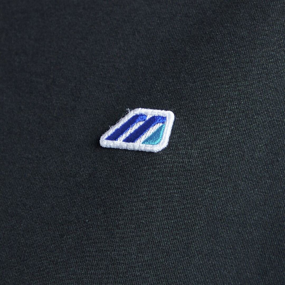 【ミズノ直営限定】モノグラムM クロップド長袖Tシャツ ブラック XL