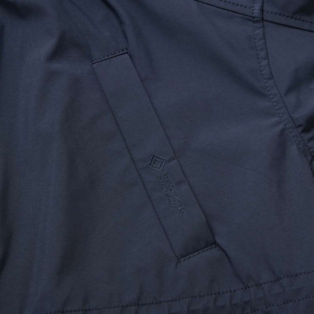 【ROPE／吸湿発熱】WINDSTOPPER ギャザーハーフコート ブラック 38