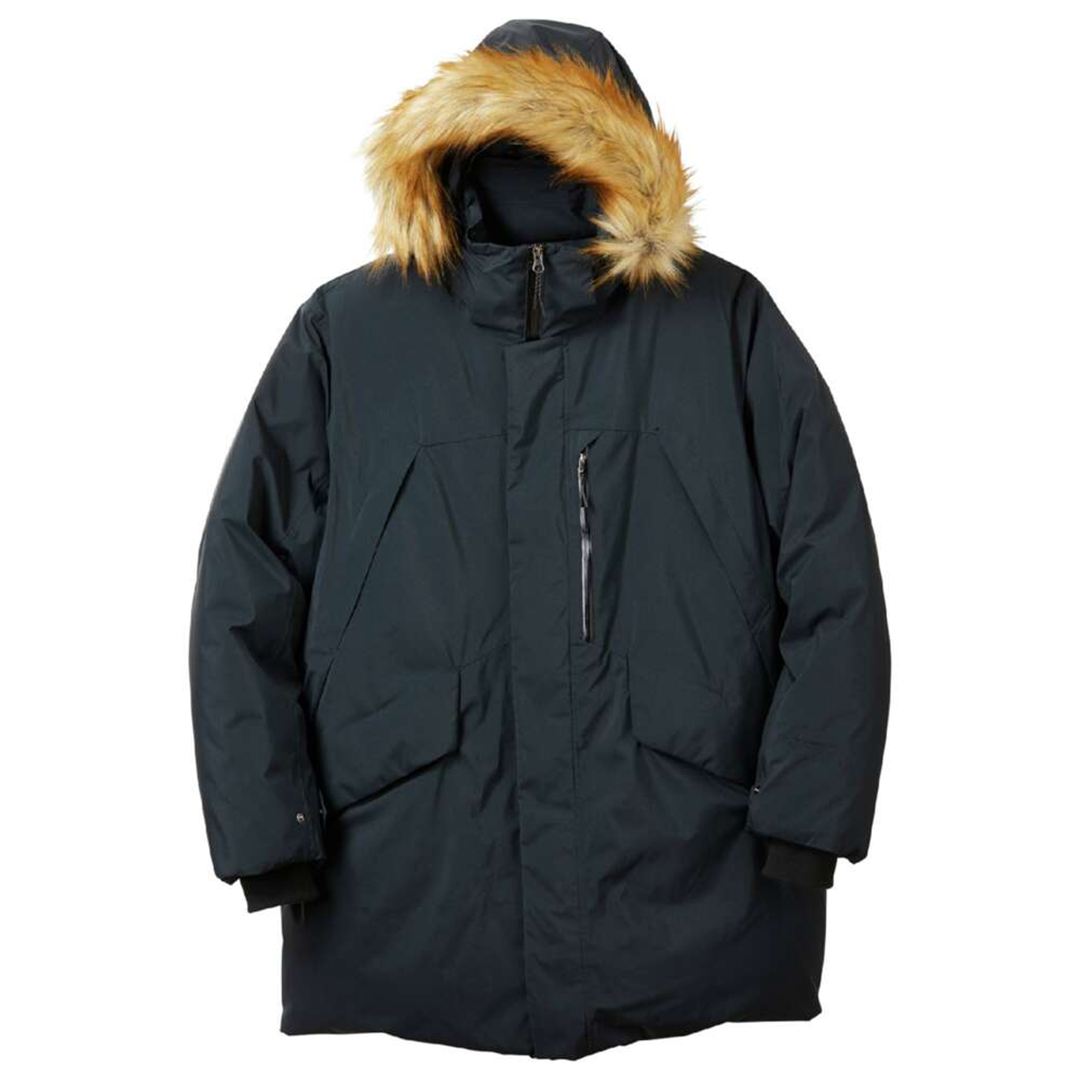 【吸湿発熱】WINDSTOPPER イエローナイフダウンジャケット ブラック M