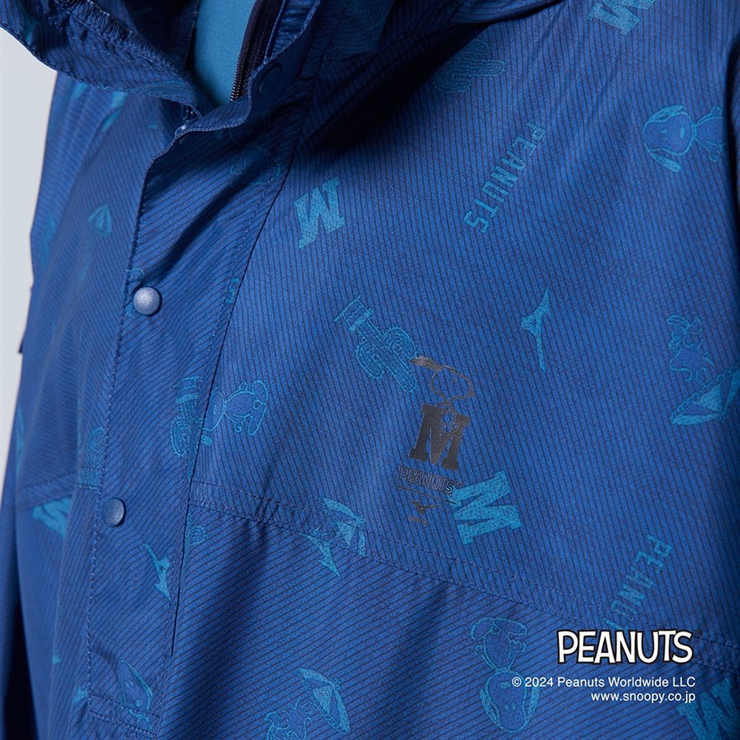 【PEANUTS】Compactウォーターリパレントコート ダークブルー JF
