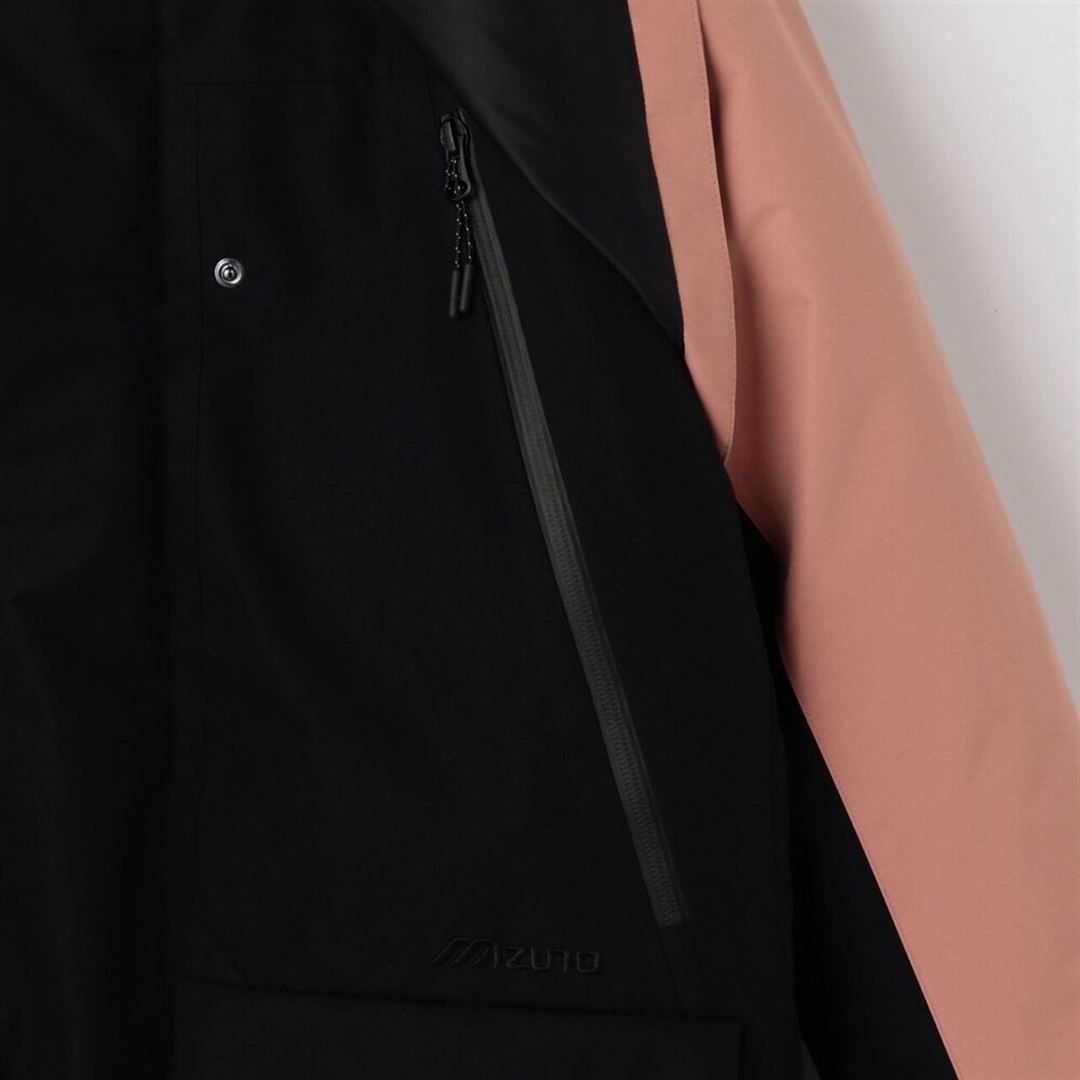 【吸湿発熱】WINDSTOPPER イエローナイフダウンジャケット ブラック×カメオブラウン 2XL