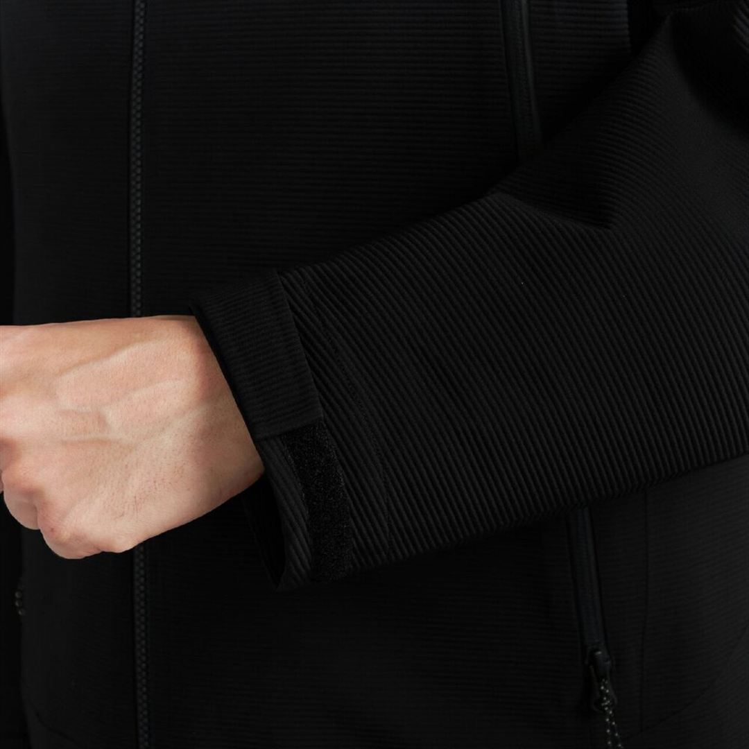 【耐水素材】BERGTECH サーマルメッシュジャケット ブラック 2XL