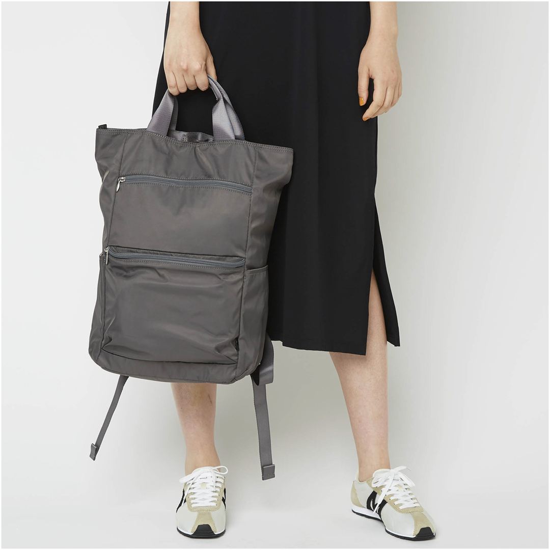 2WAYバッグ(16L) グレー