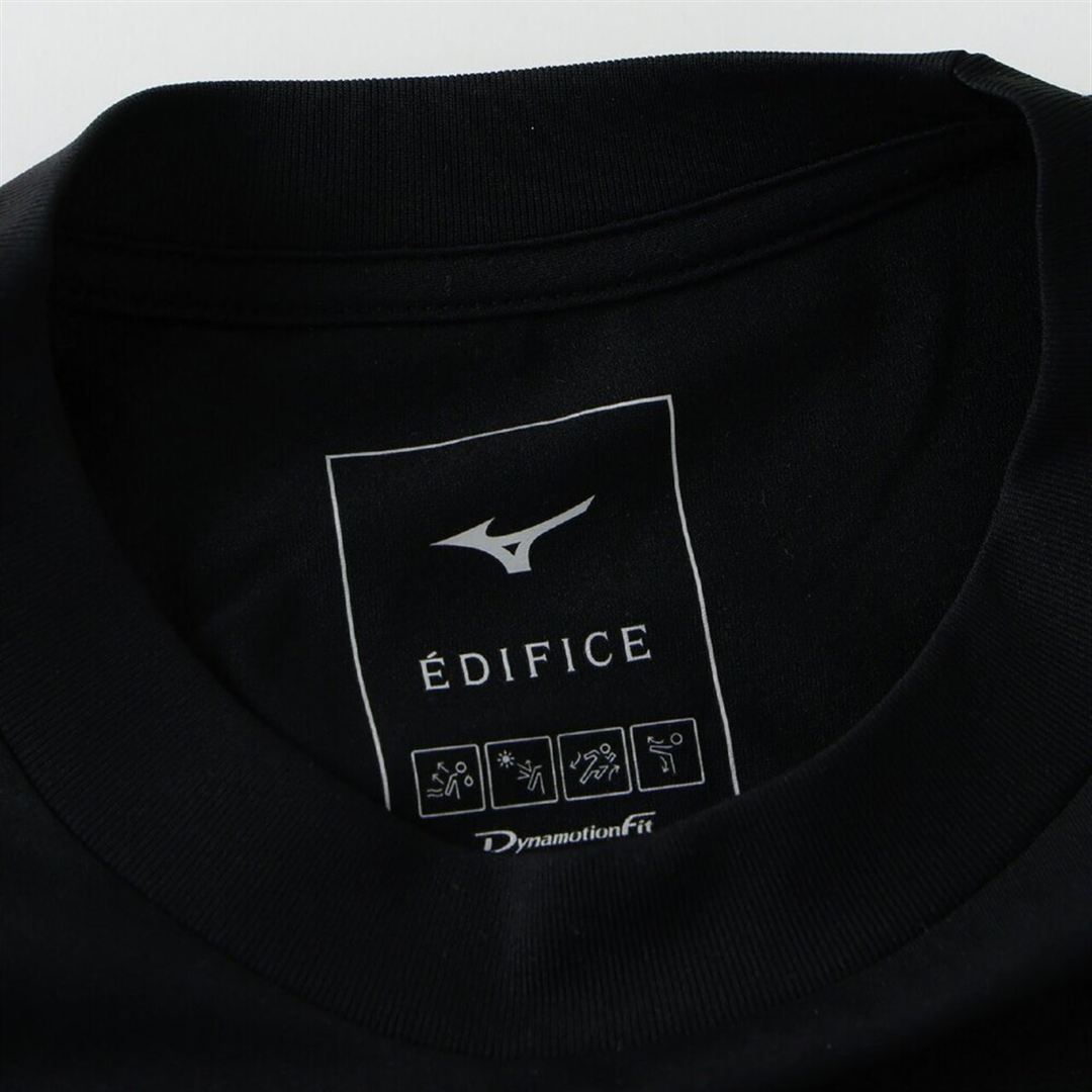 【EDIFICE】ダイナモーションフィット 2-PACK Tシャツ ブラック S