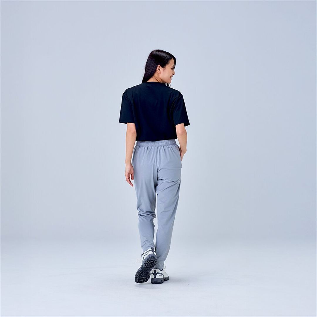 ハイストレッチ ジョガーパンツ グレー XL