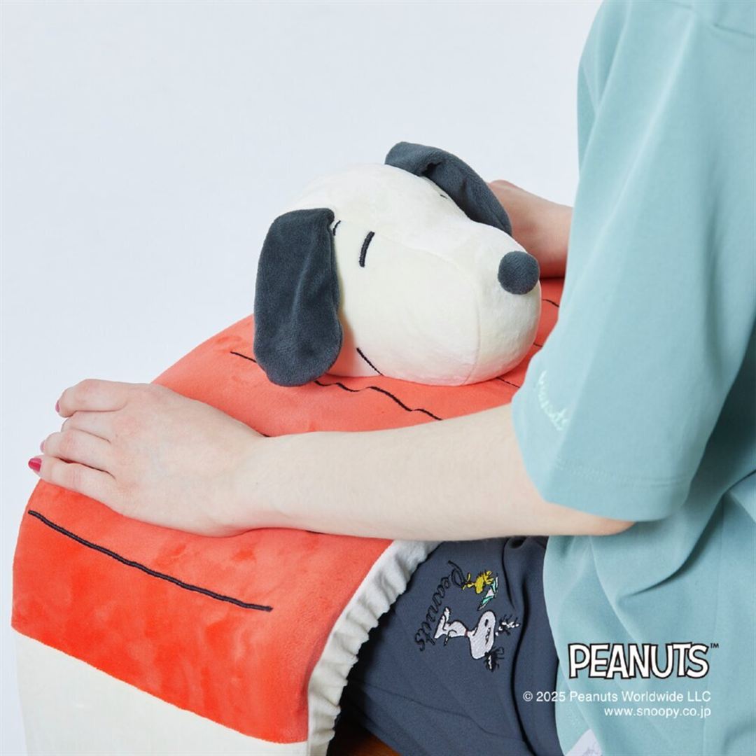 【PEANUTS】スヌーピー太ももプシュット レッド