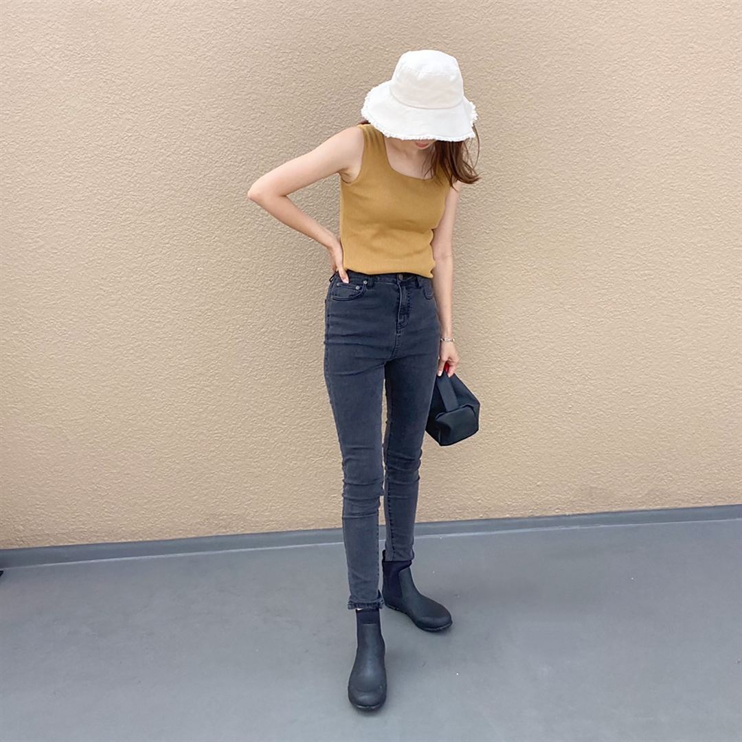 RAIN SHOES ブラック S