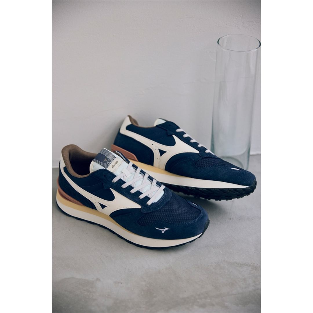 MIZUNO RB87 ネイビー×ホワイト×サーモンピンク 30.0