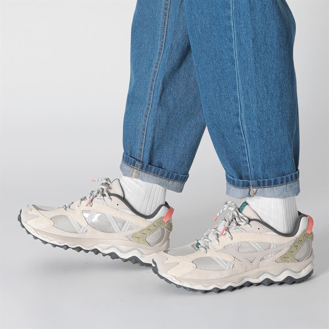 WAVE MUJIN TL グレー×グレージュ×カーキ 23.0