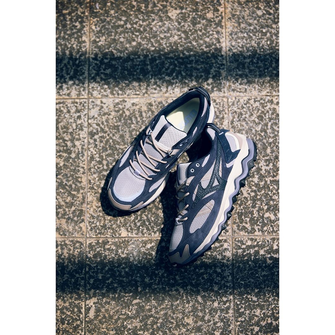 WAVE MUJIN TL ライトグレー×ネイビー×ベージュ 30.0