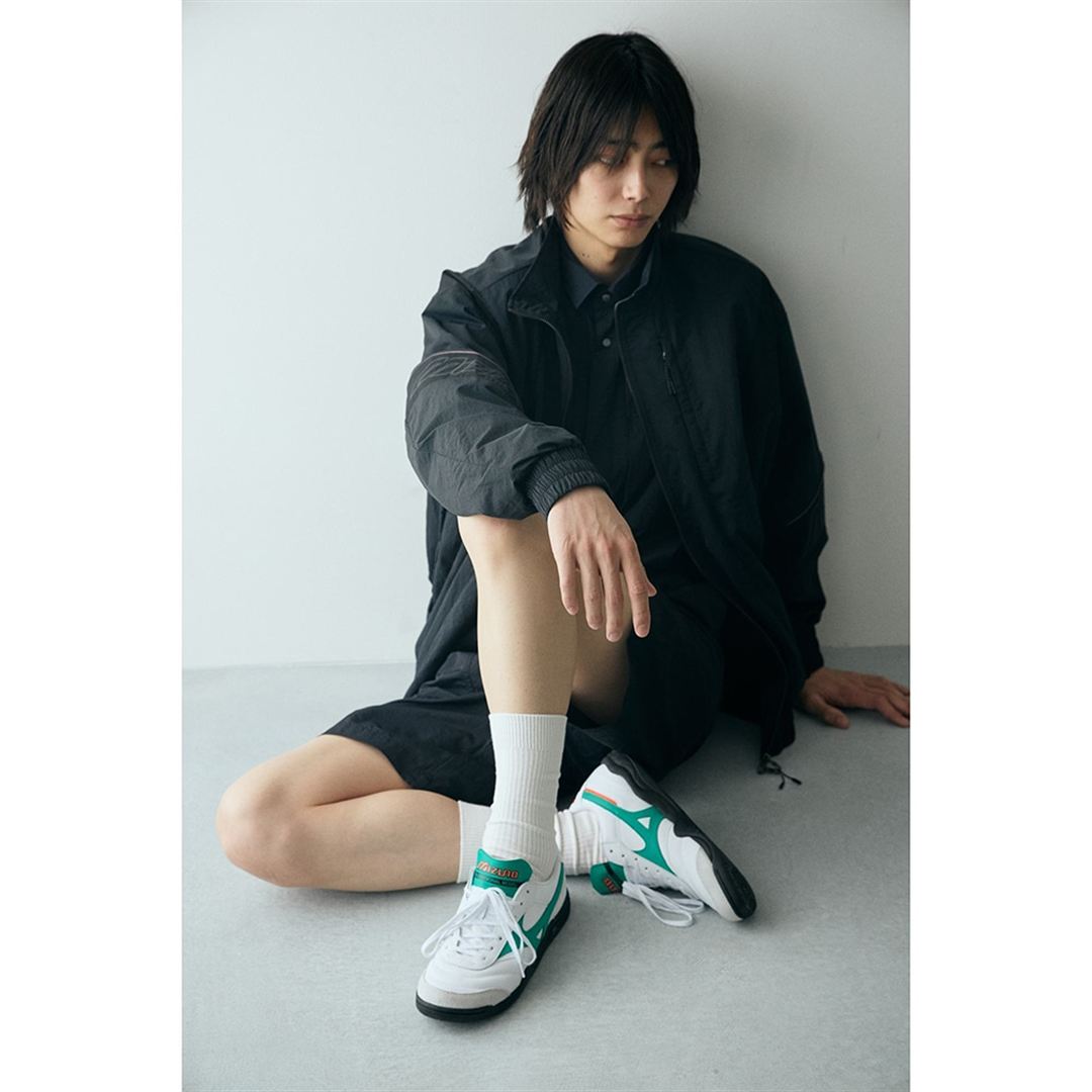 MORELIA LS ホワイト×グリーン×ブラック 30.0