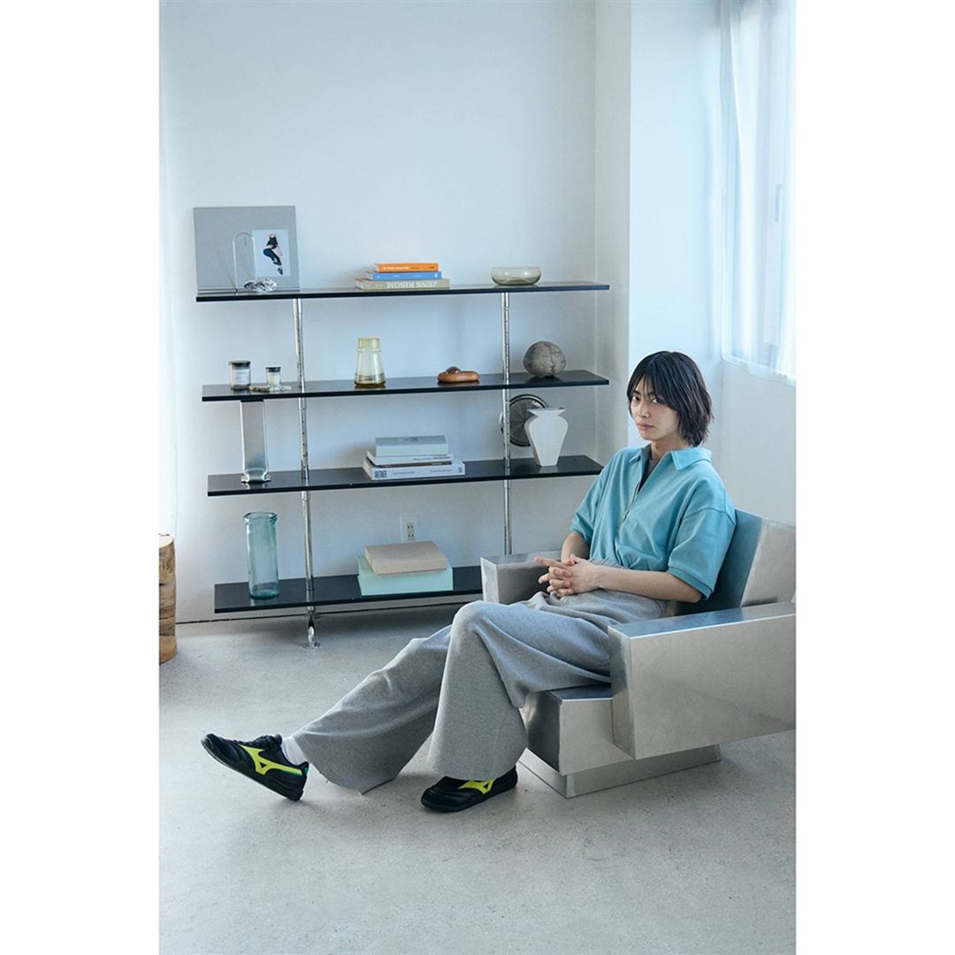 MORELIA LS ブラック×イエロー×グリーン 30.0