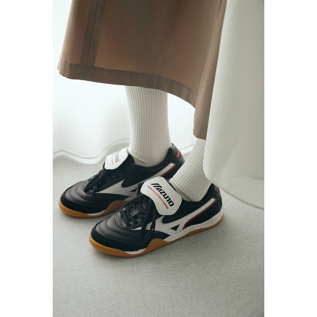 MORELIA LS ブラック×ホワイト×レッド 29.5