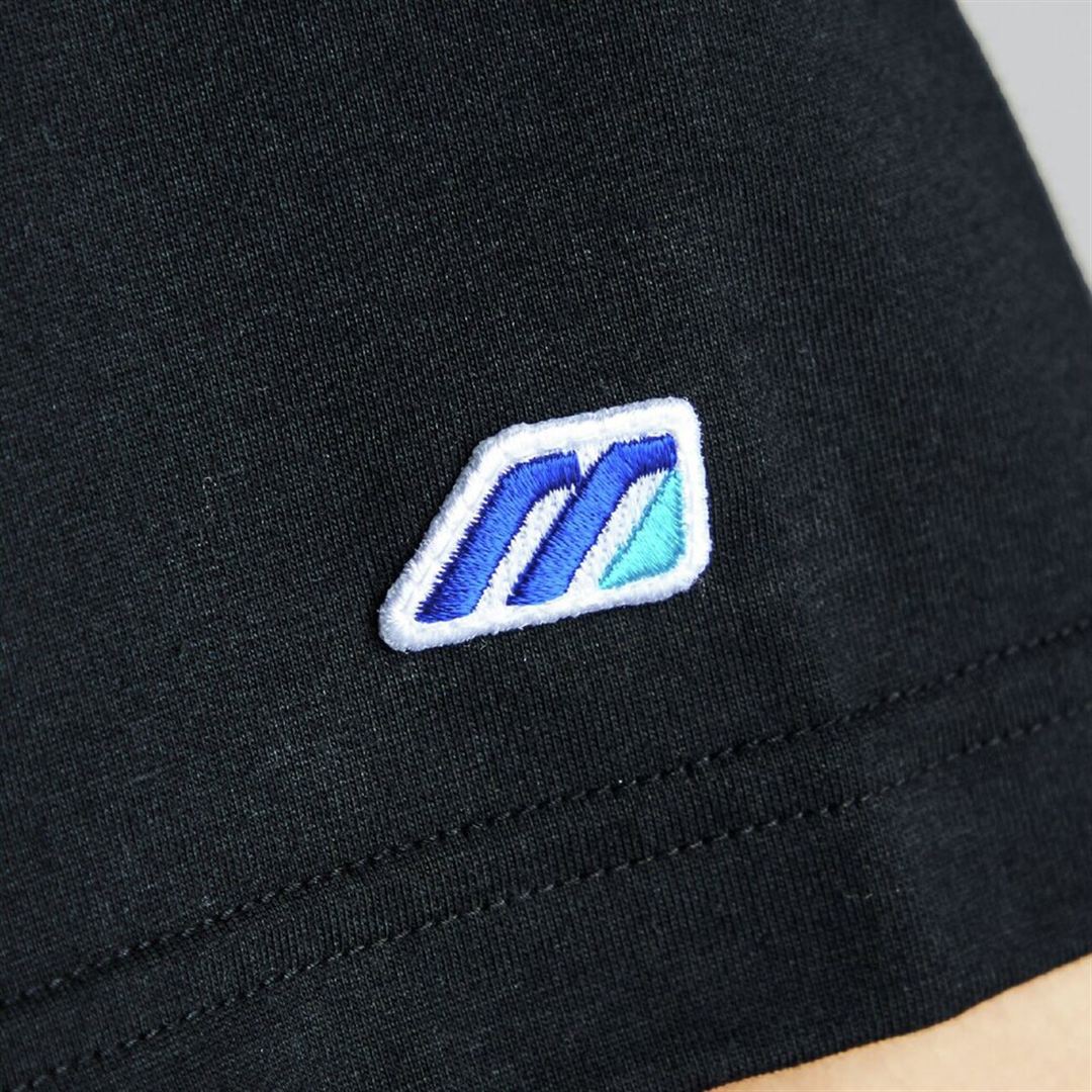 【ミズノ直営限定】モノグラムM クロップド半袖Tシャツ ブラック XL