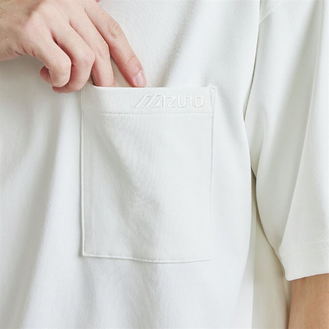 アンチスウェット ポケットTシャツ マシュマロホワイト S