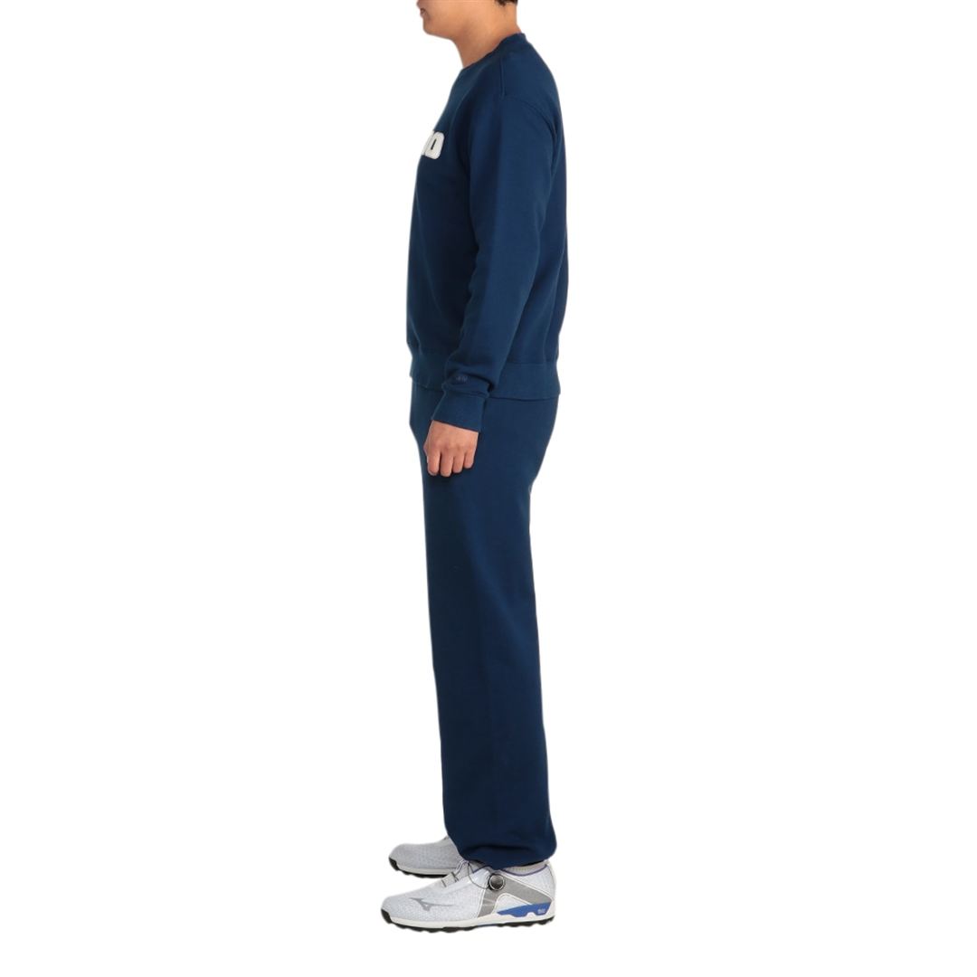 NEW VINTAGE GOLF MIZUNO logo スウェットパンツ ネイビー S