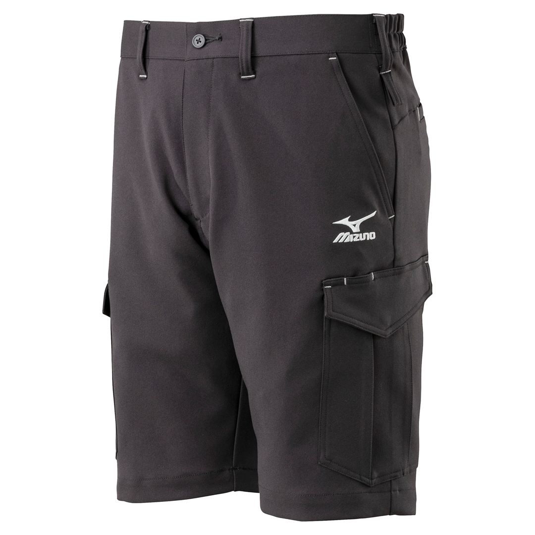 ストレッチMOVEハーフパンツ(制電) チャコールグレー XS