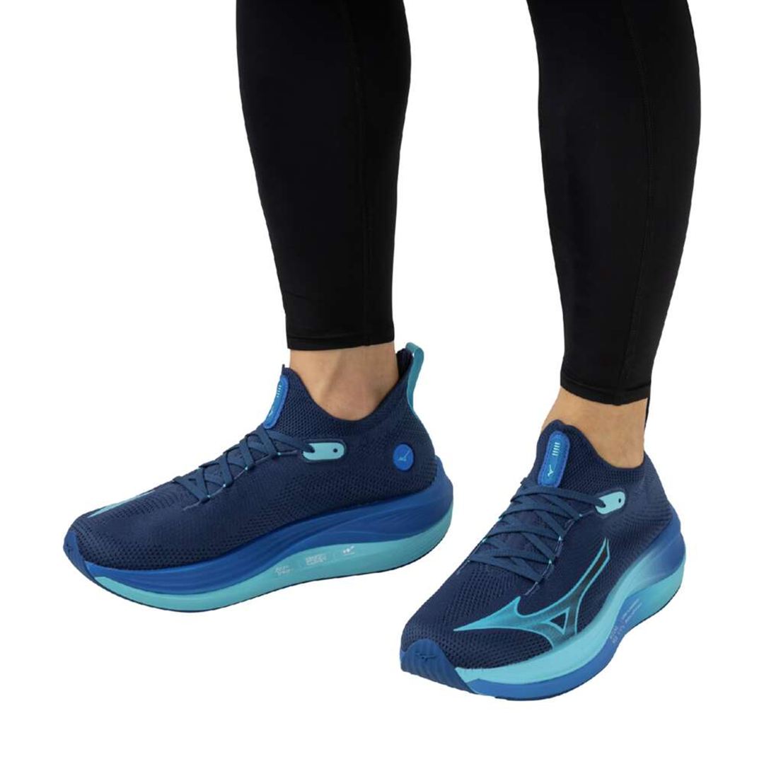 MIZUNO NEO VISTA(スピードワーク／テンポ走) ネイビー×ブルー×ブルー 25.0