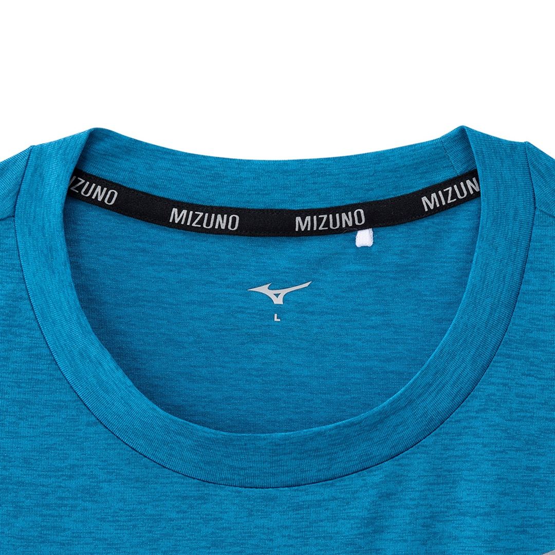 クイックドライTシャツ(長袖) ブルージュエル XL
