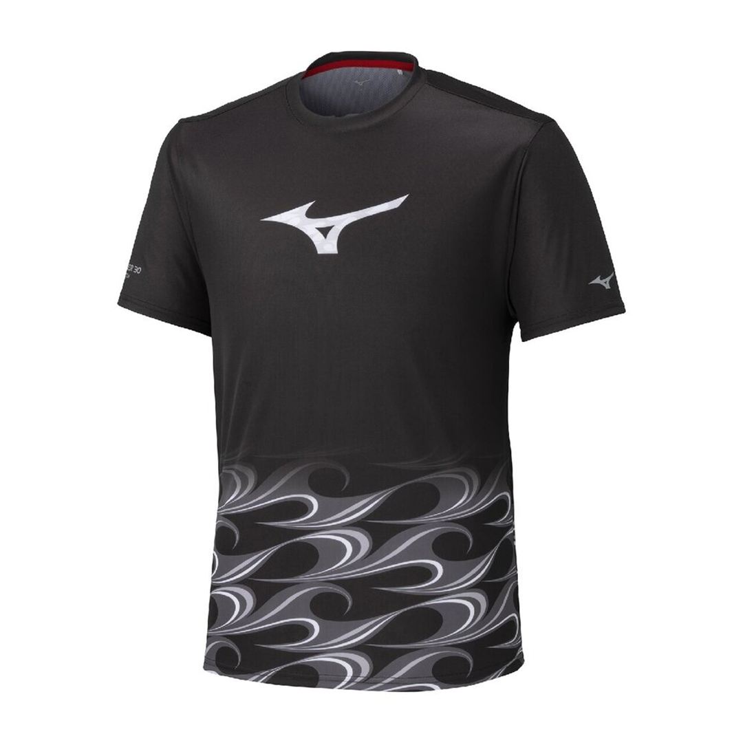 【ミズノ直営限定】クイックドライTシャツ ブラック XS