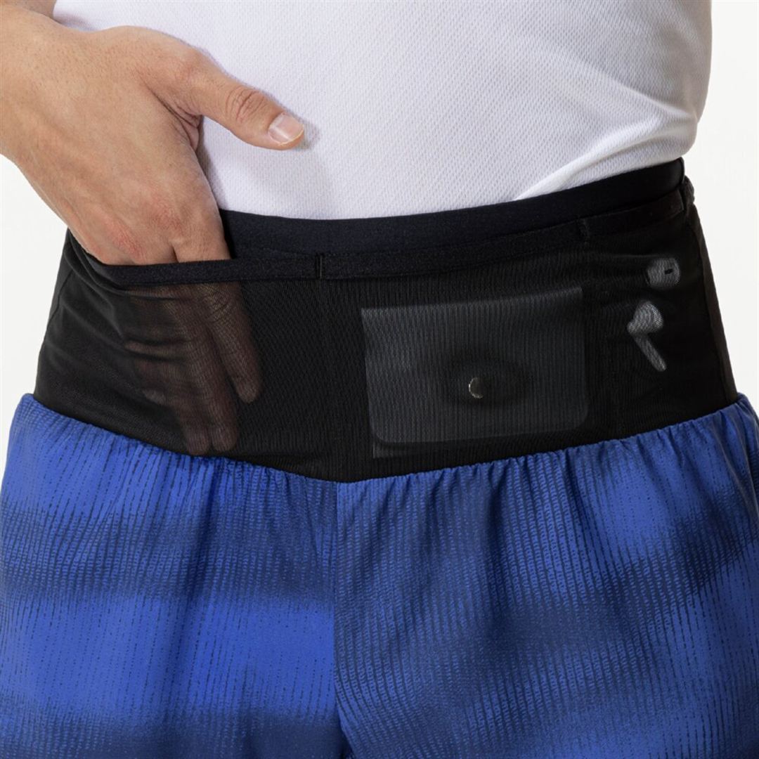 ランニング マルチポケットパンツ グラフィック6インチ リフレックスブルー XL
