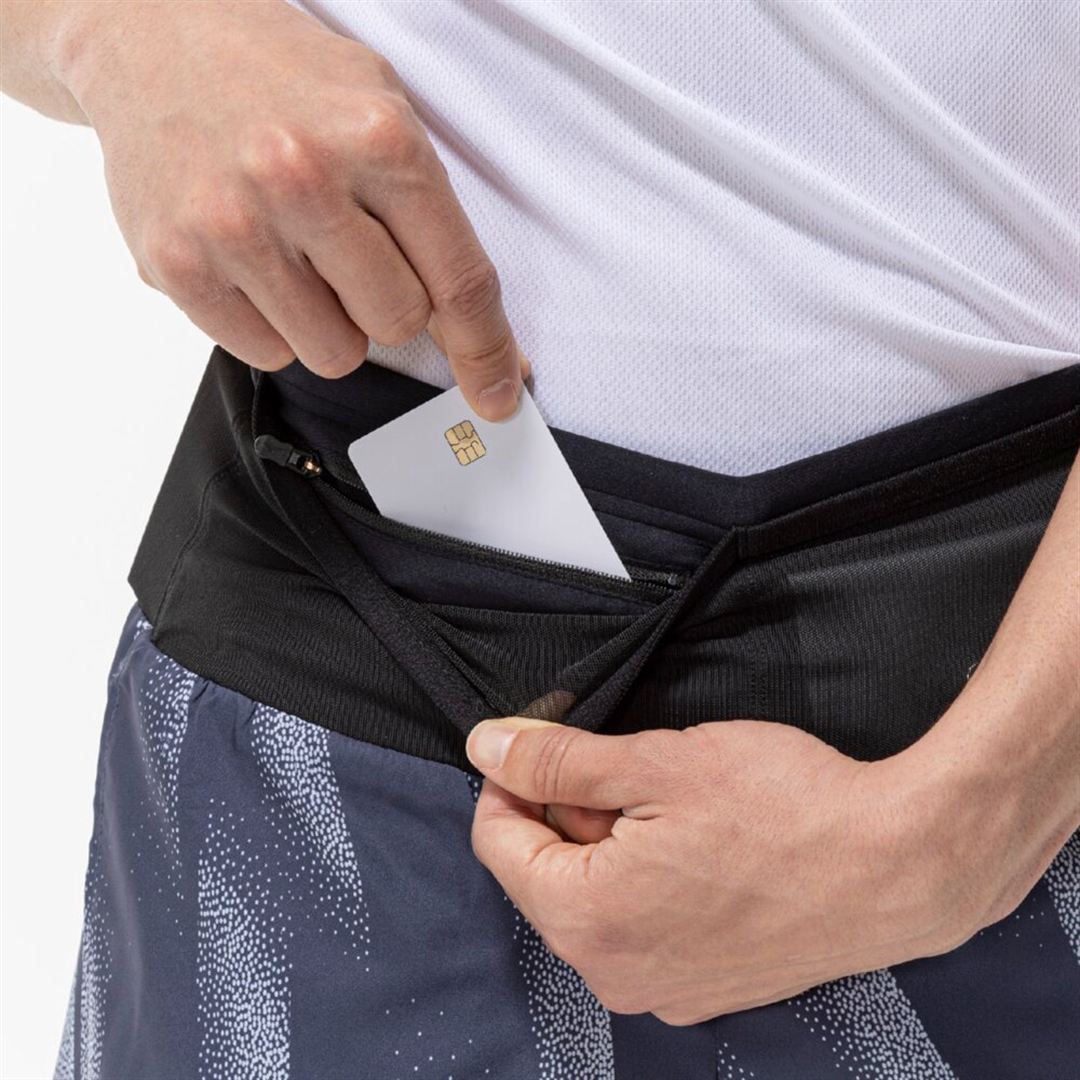 ランニング マルチポケットパンツ プラス グラフィック7インチ バリトンブルー XL