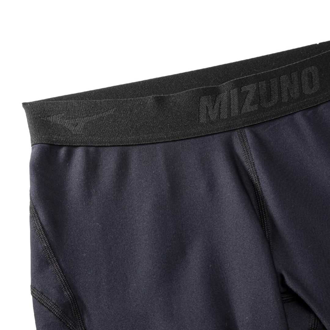 【ミズノ直営限定】ランニング リフレクティブ ロングタイツ ブラック S