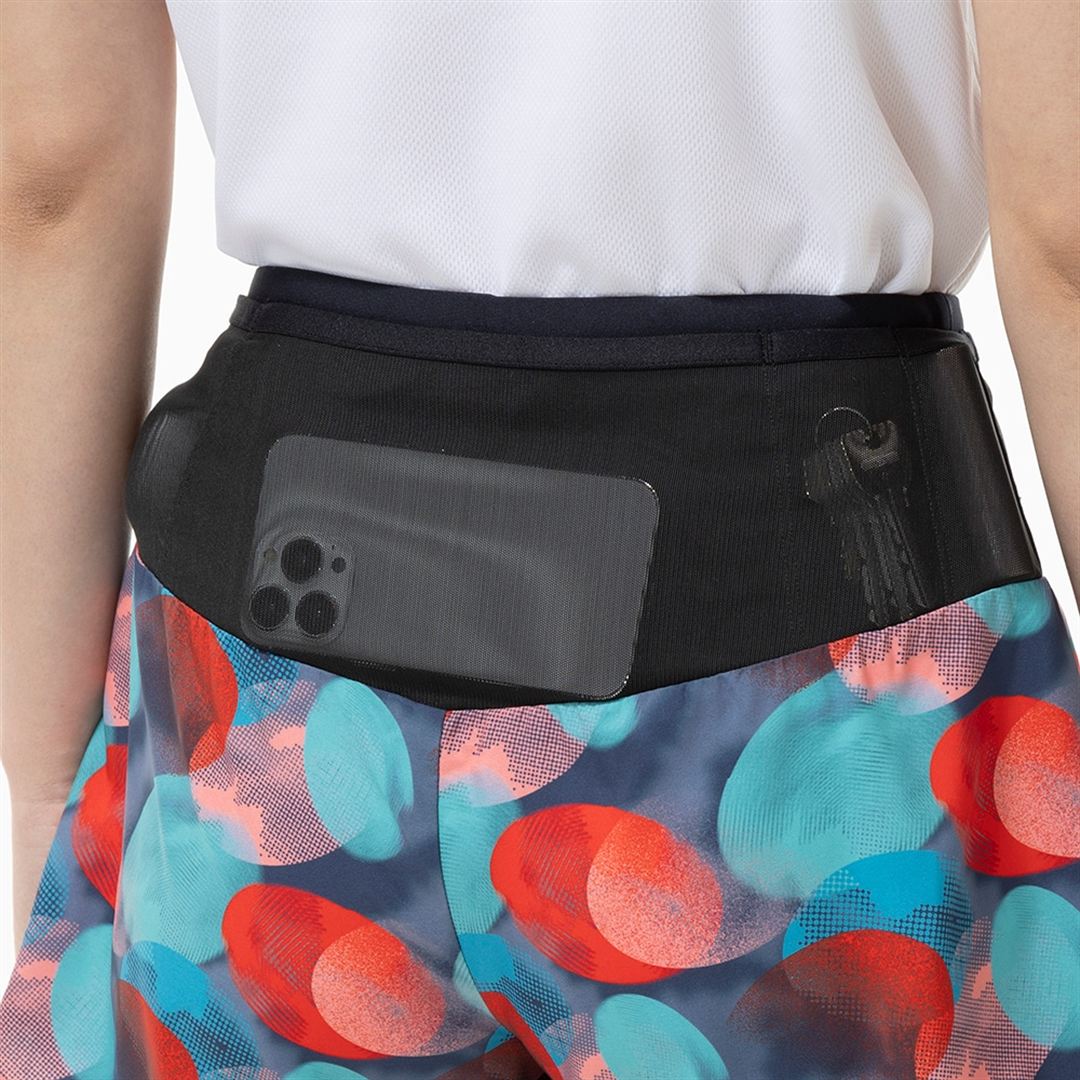 ランニング マルチポケットパンツ グラフィック4インチ インシグニアブルー XL