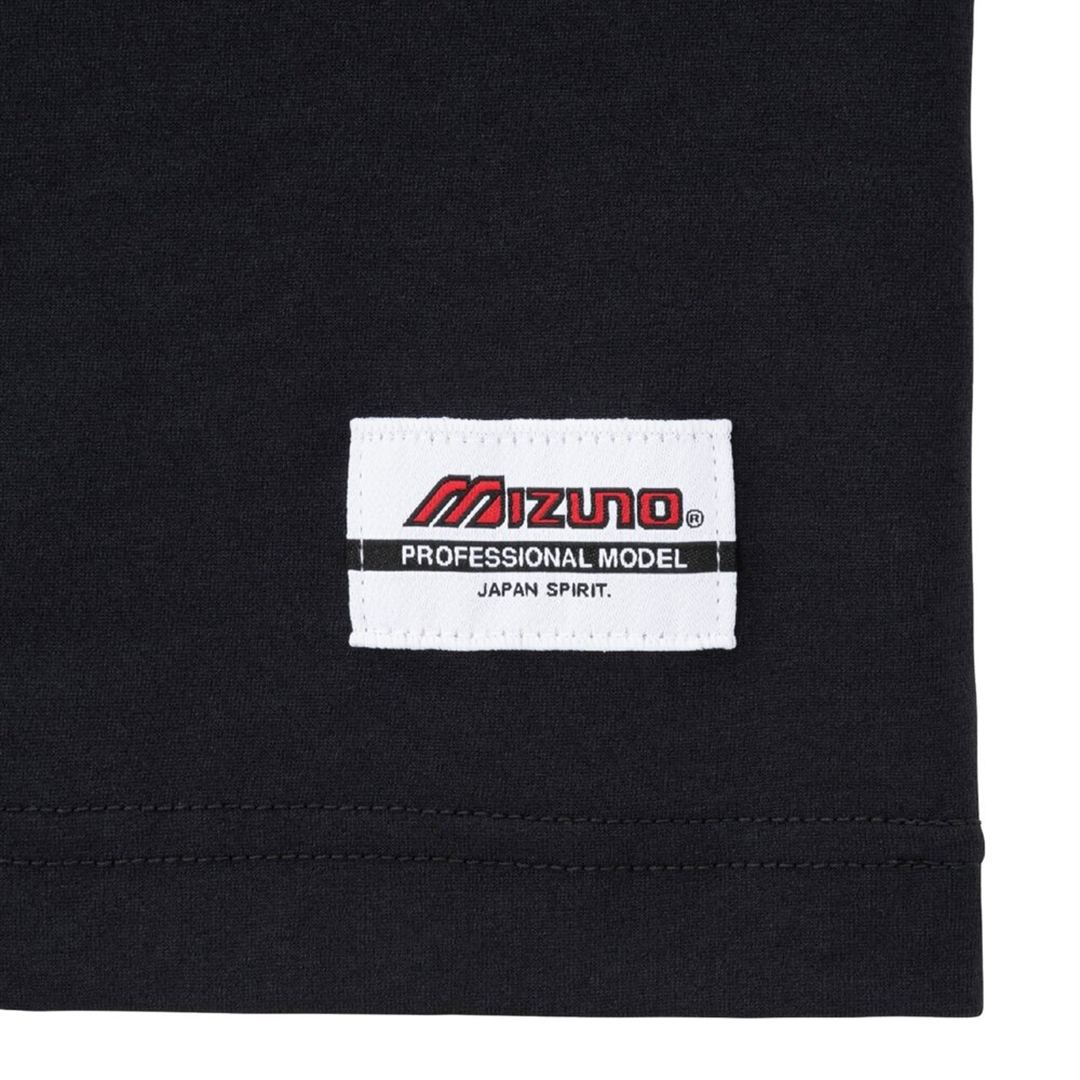 モレリア ストレッチソフトドライTシャツ ブラック S