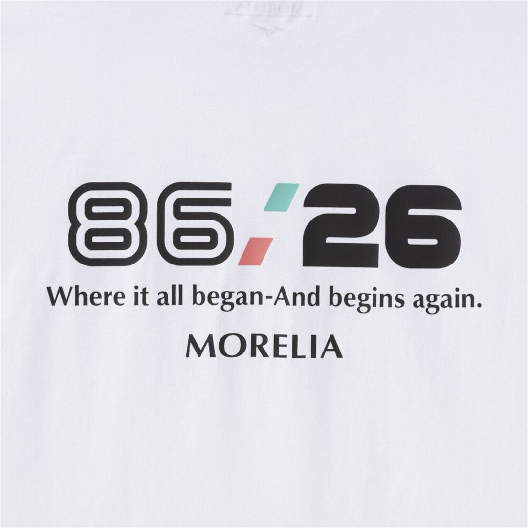 モレリア プリントTシャツ ホワイト S