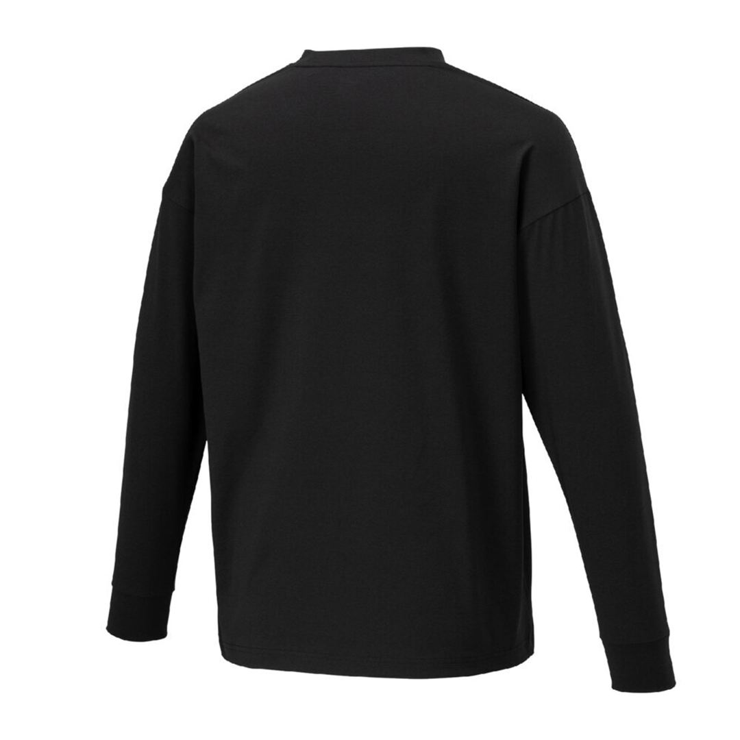 【ミズノ直営限定】ワンポイントロゴ ロングTシャツ ブラック XO