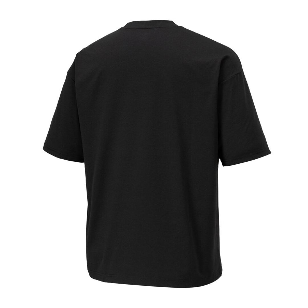 【ミズノ直営限定】ワンポイントロゴ Tシャツ(ワイドシルエット) ブラック O