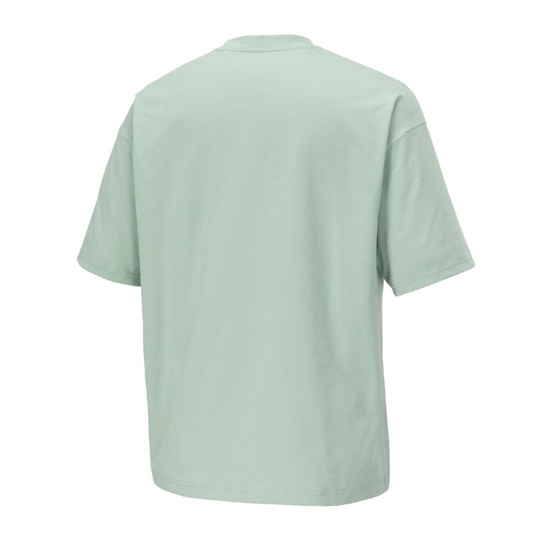 【ミズノ直営限定】ワンポイントロゴ Tシャツ(ワイドシルエット) フロスティグリーン O