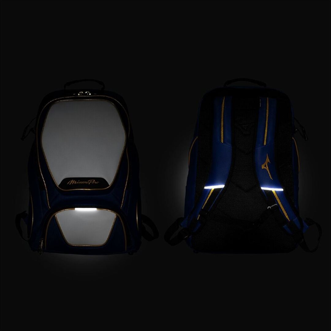 【ミズノプロ】バックパック(40L) パステルネイビー