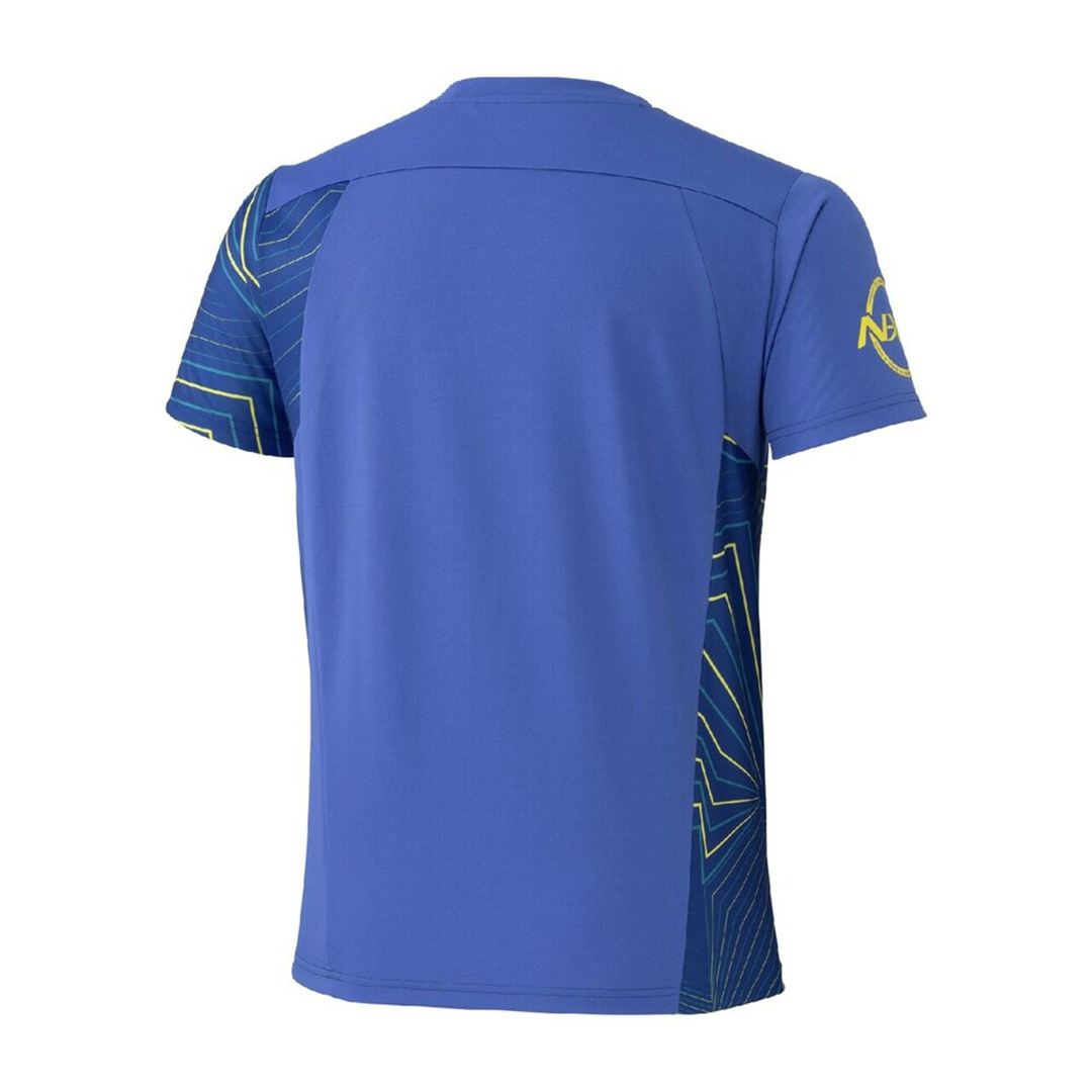 N-XT グラフィックTシャツ ダズリングブルー S